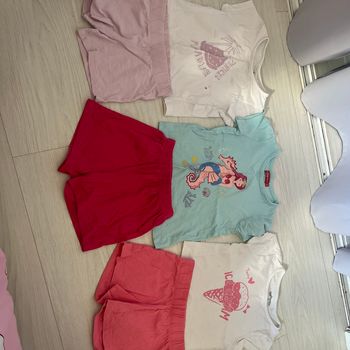 Lot 3 Pyjamas été  4ans