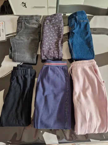Lot 6 pantalons 6 ans primark dpam kiabi orchestra