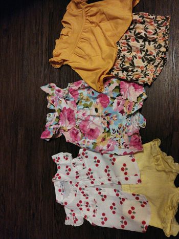 Ensemble été fille 3 mois