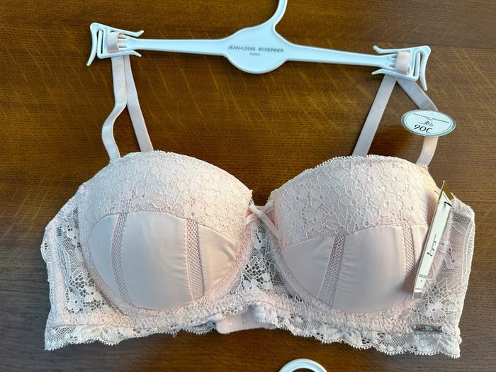 Ensemble jean-louis scherrer soutien gorge 90C + culotte 42/44 - photo numéro 5