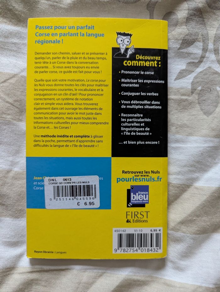 Livre  "le Corse pour les nuls" - photo numéro 2