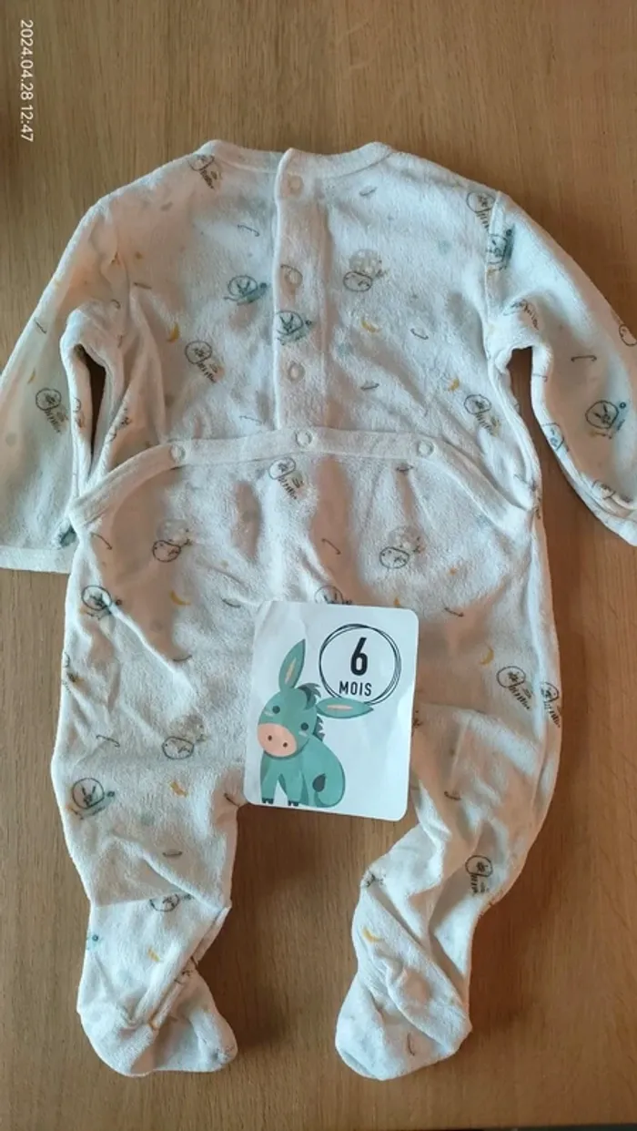 Pyjama chaud 1 pièce - photo numéro 2