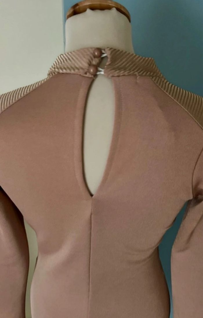 Robe chic à manches longues, rose poudrée, Boohoo - photo numéro 11