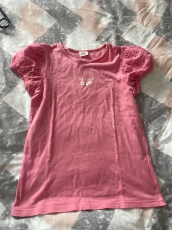 Teeshirt fille dentelle