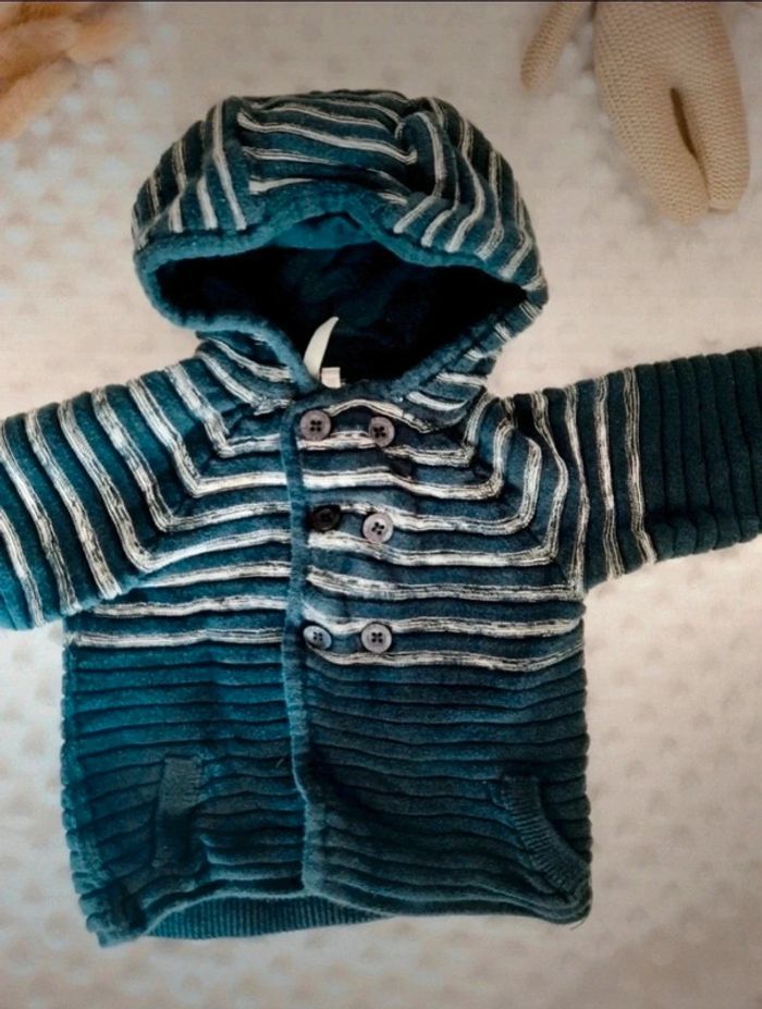 Petit gilet garçon 9 mois - photo numéro 2