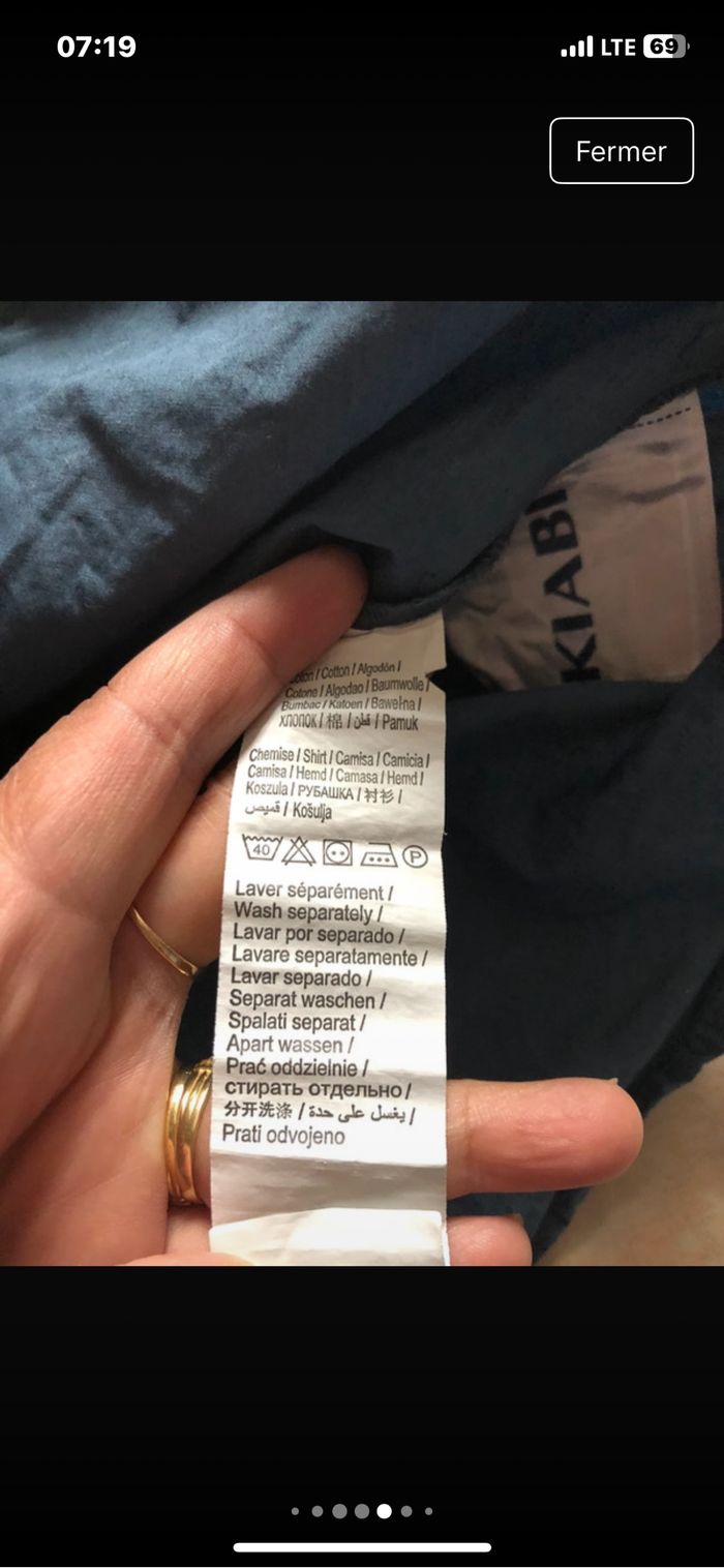 Chemise manche longue - photo numéro 6