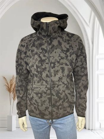 Sweat zippé à capuche Nike camouflage militaire - Taille M