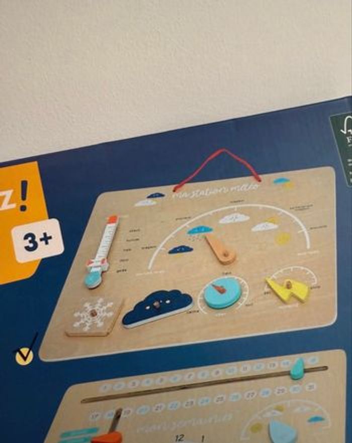 Jeux puzzle éducatif météo enfant neuf - photo numéro 2