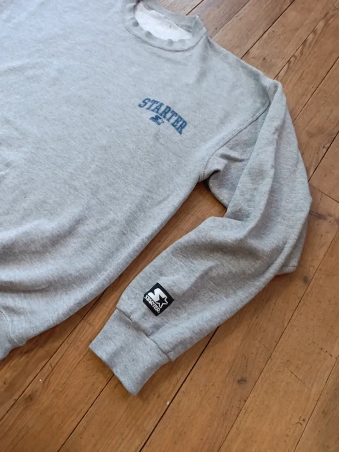 Sweat universitaire Starter vintage 00's - L - photo numéro 4