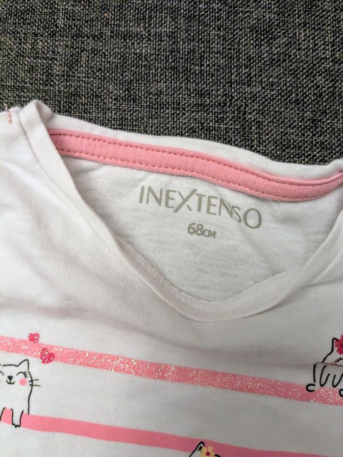 4 robes + 4 T-shirts + 1 Legging - Multimarques - 6 mois - 68 com - photo numéro 20