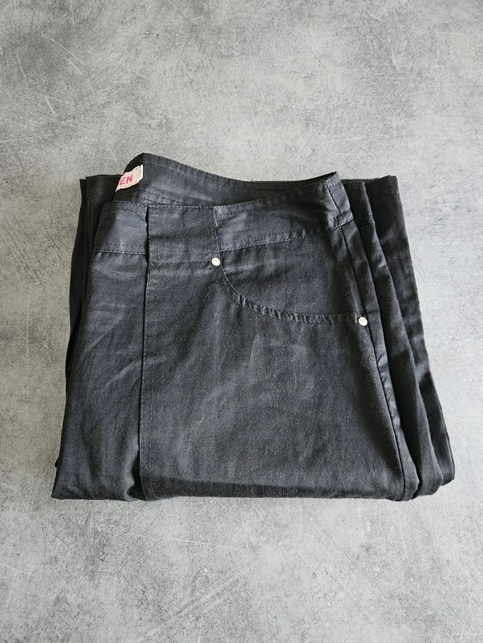 Pantalon large femme - Taille 44 / XXL - Women - Noir - photo numéro 9