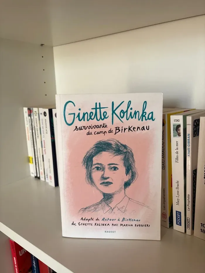 Ginette kolinka survivantes du camps de birkenau livre