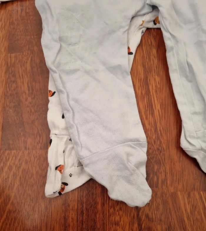 Lot 2 pyjamas grenouillères été 6 mois 67cm - photo numéro 4
