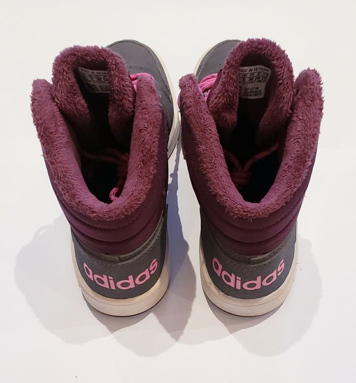 Adidas Hoops Mid Chaussures Isolées pour Femmes Taille 38 - photo numéro 5