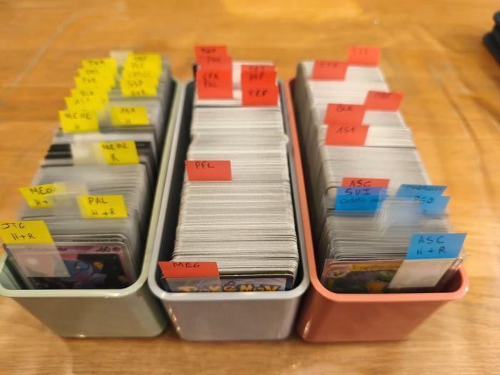 Lot de 50 cartes Reverse Pokémon – Bloc Méga-Évolution – FR – Sans doublon – Sous sleeve - photo numéro 1