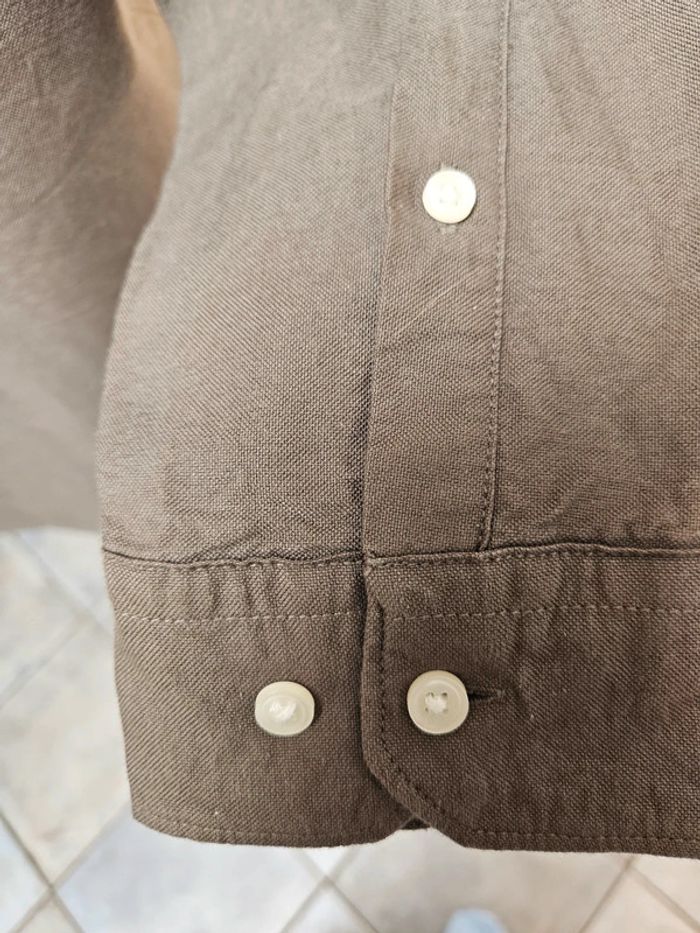 H&M chemise homme kaki taille M - photo numéro 5