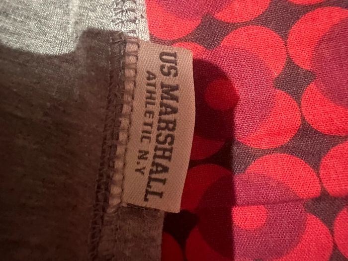 T shirt gris us Marshall - photo numéro 4