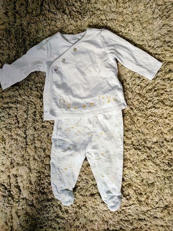 Ensemble pyjamas sergent major 6 mois