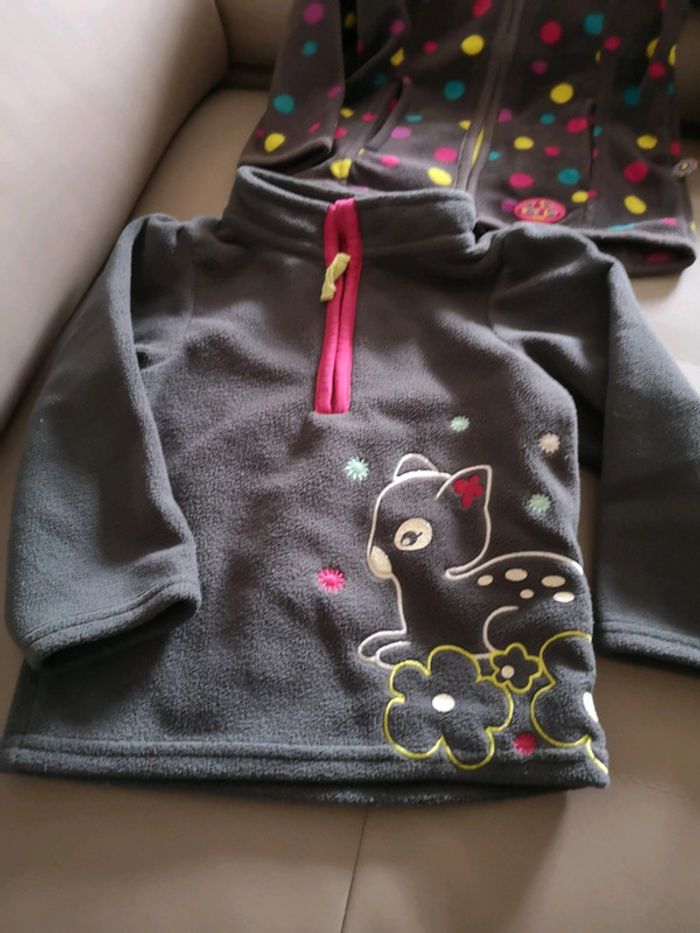 Pull et gilet polaire 2 ans - photo numéro 2