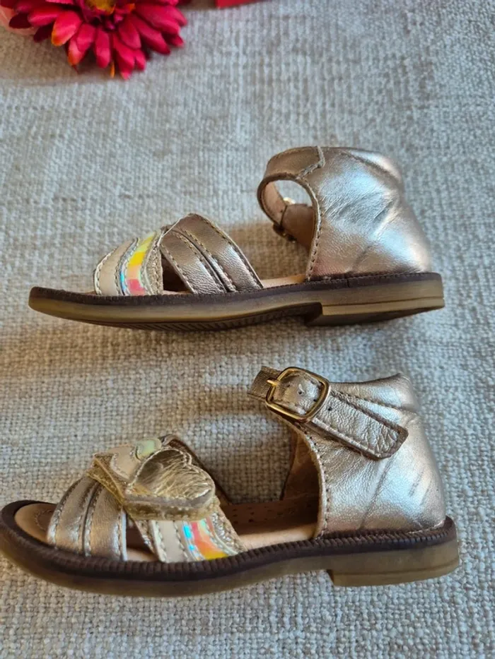 Sandalettes en cuir Romagnoli 22 - photo numéro 6
