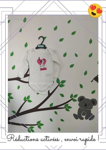 Body mixte 101 dalmatien 2-6m