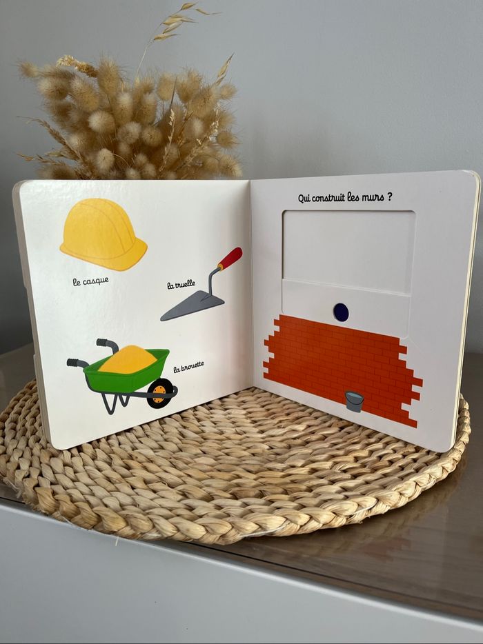 Livre mon imagier du chantier kididoc - photo numéro 2