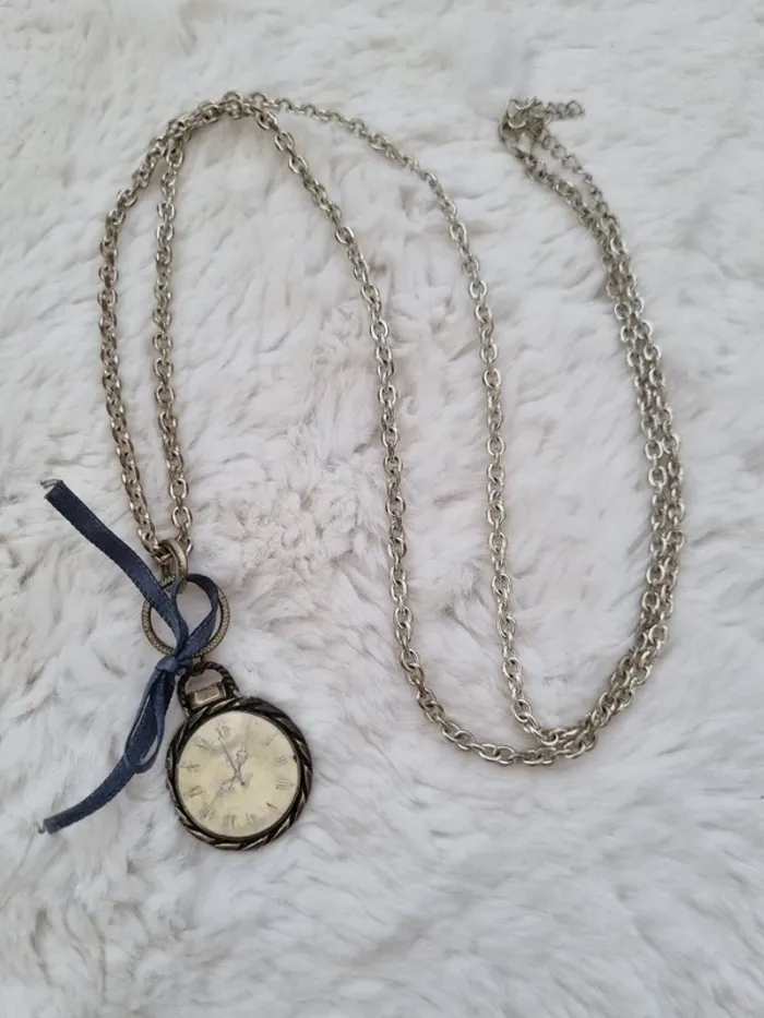 Sautoir horloge - photo numéro 2