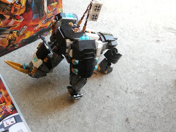 Lego rhinoceros animal de combat - photo numéro 2