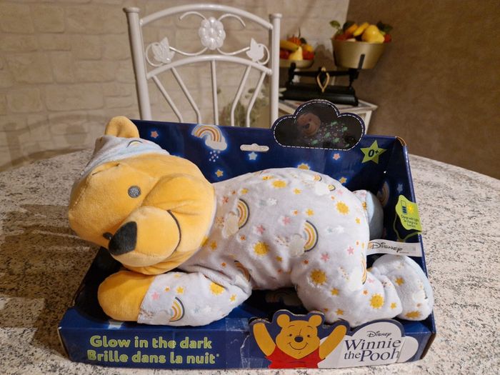 Peluche Winnie The Pooh luminescent Disney neuf