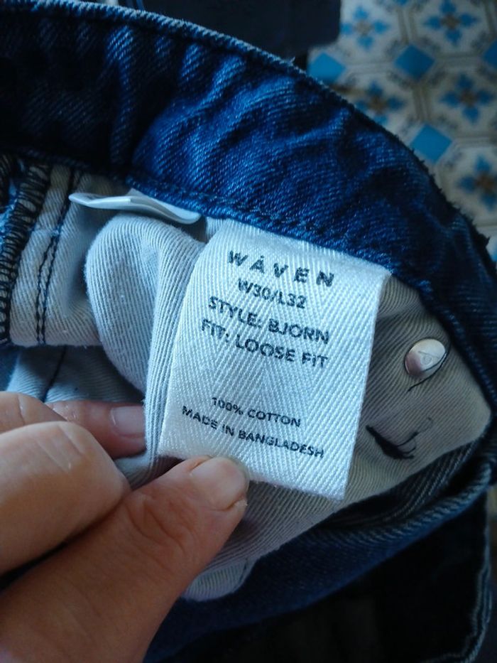 🍍 Jeans large homme Waven taille 40 - photo numéro 8