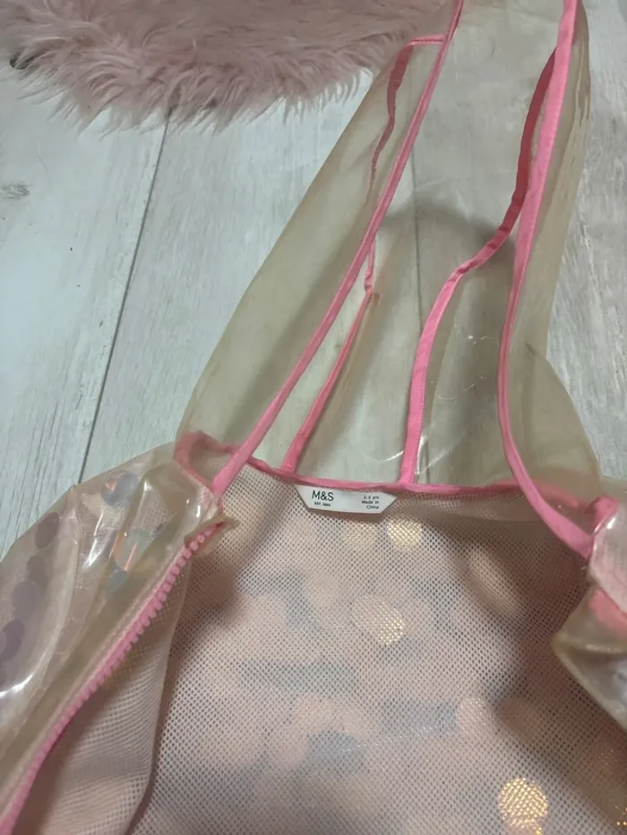 Ciré imperméable rose 3 ans - photo numéro 3