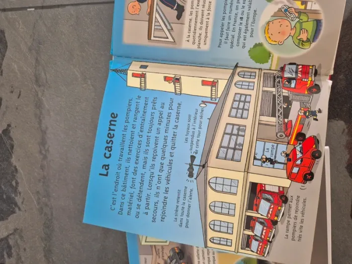 Lot de livres La Petite Imagerie Les camions et Les Pompiers - photo numéro 7
