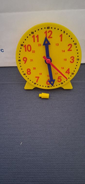 Horloge apprentissage enfant