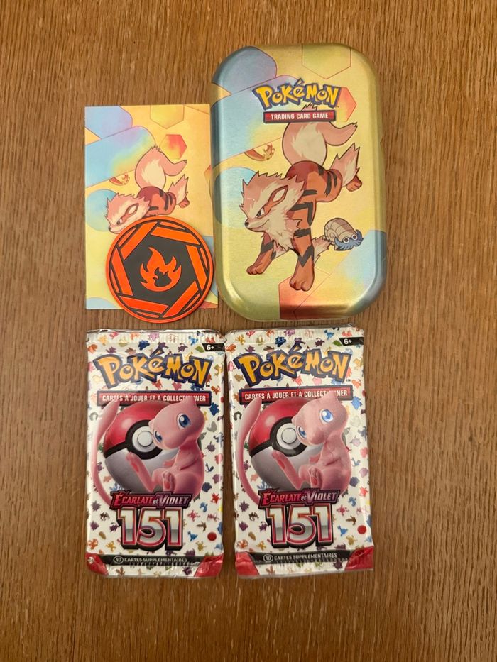 Art Set Pokémon mini tin 151 Q4 2023 reconditionné - photo numéro 3