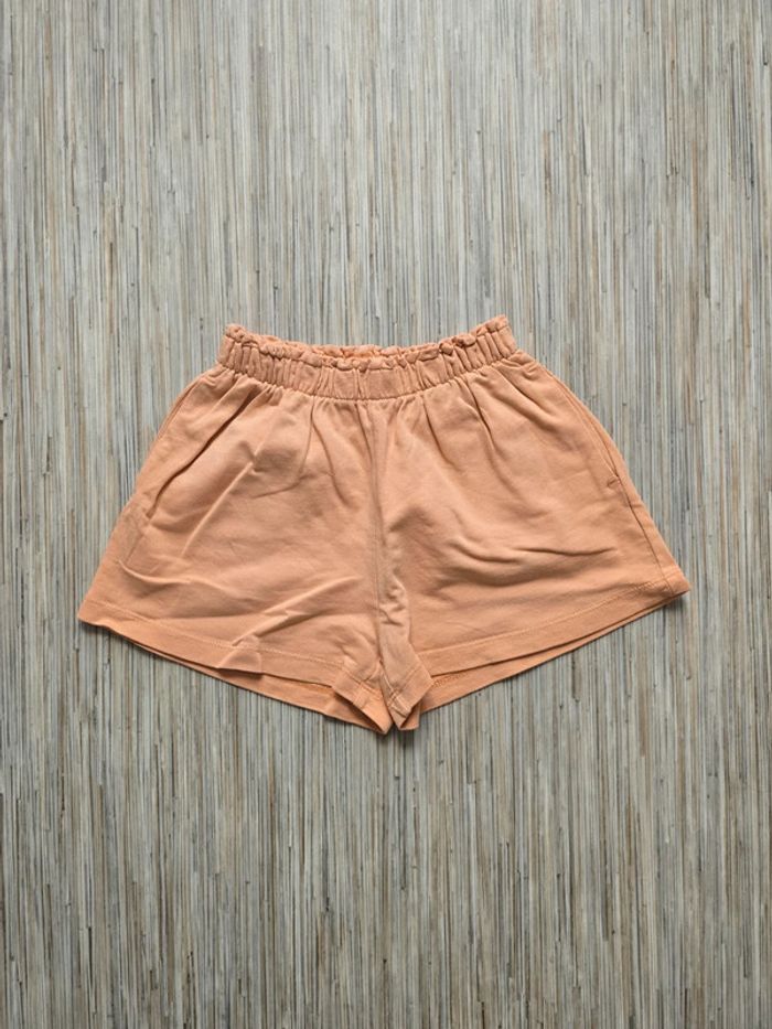 Short orange - H&M - Taille 9 ans