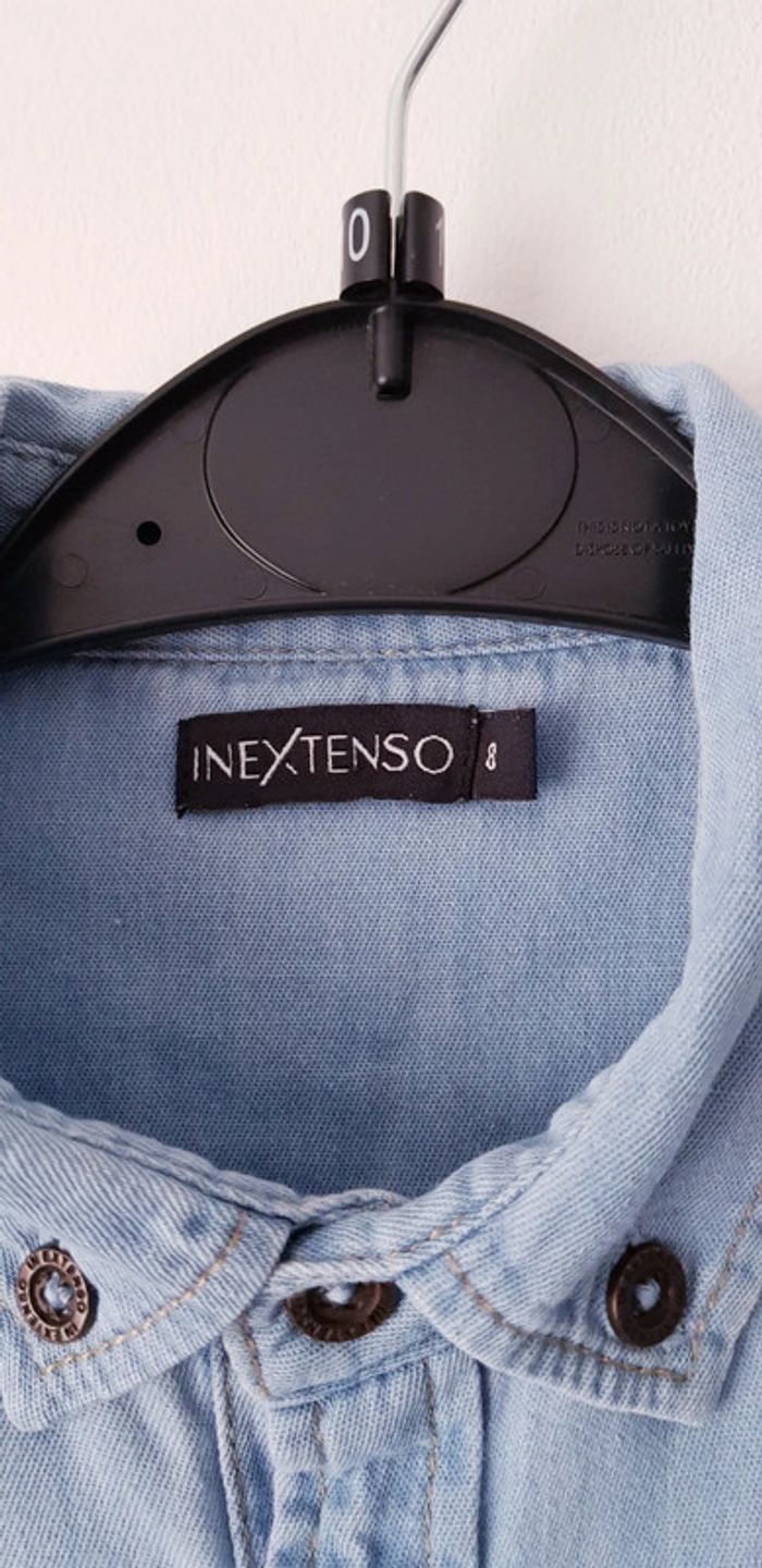 Chemise jean garçon - T. 8 ans - photo numéro 2