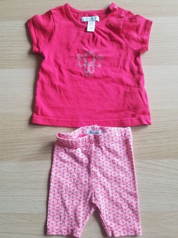 Ensemble fille 3 mois