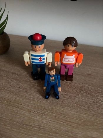 Lot 3 personnages  wannabees 1975