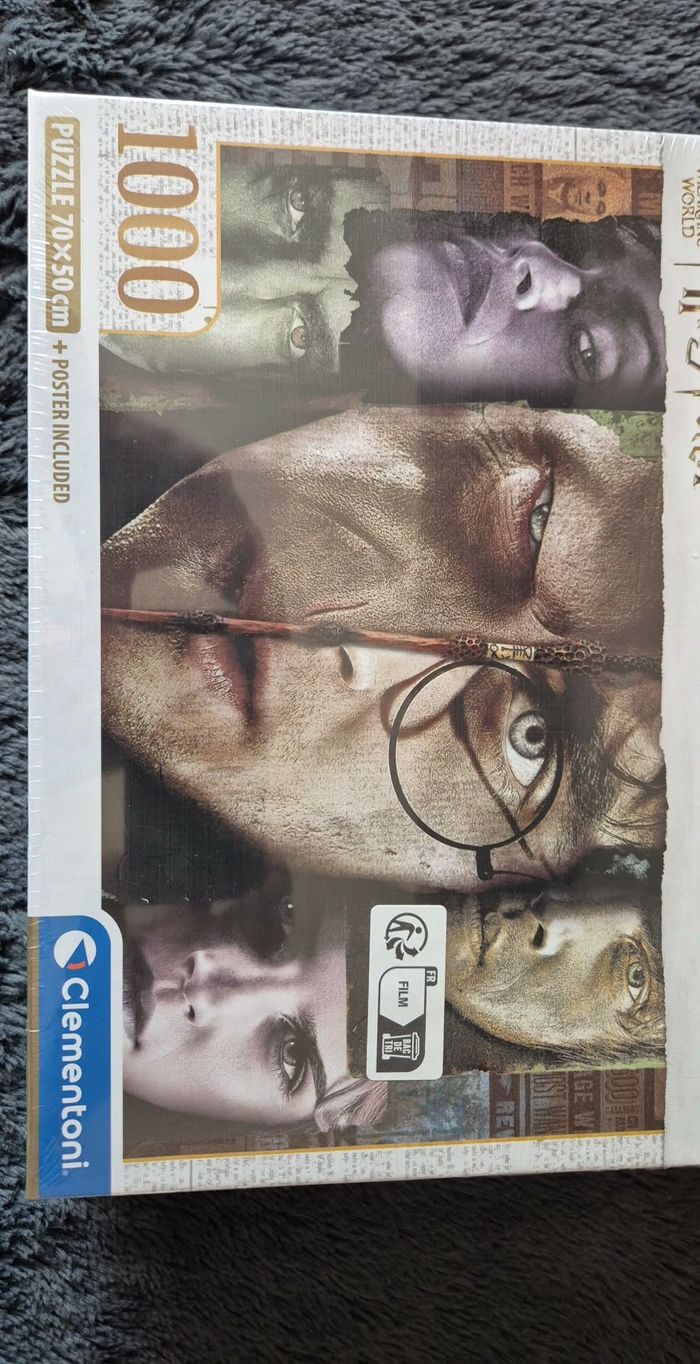 Clementoni - Puzzle pour Adultes 1000 Pièces, Harry Potter - Compact Box - photo numéro 2