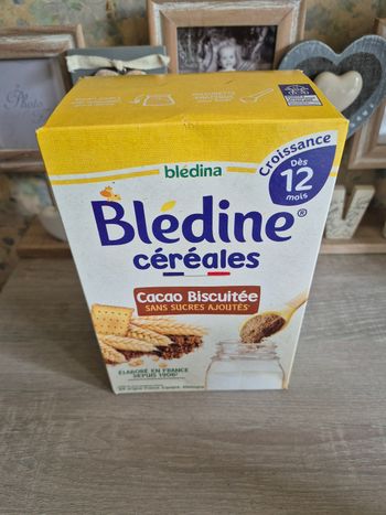 Bledine Céréales cacao biscuitée Neuve