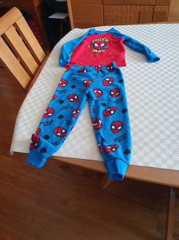 Pyjama deux pièces polaire Spiderman 