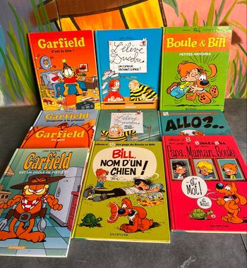 BD Boule et bill, Garfield, Ducodu 