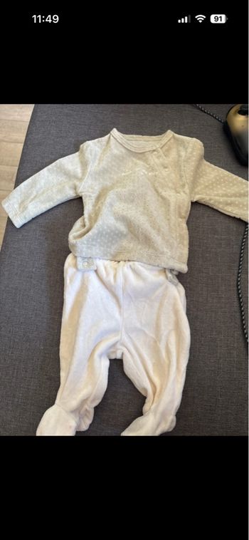 Ensemble de pyjama bébé naissance 