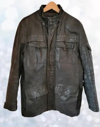 💦 Veste Cuir taille L