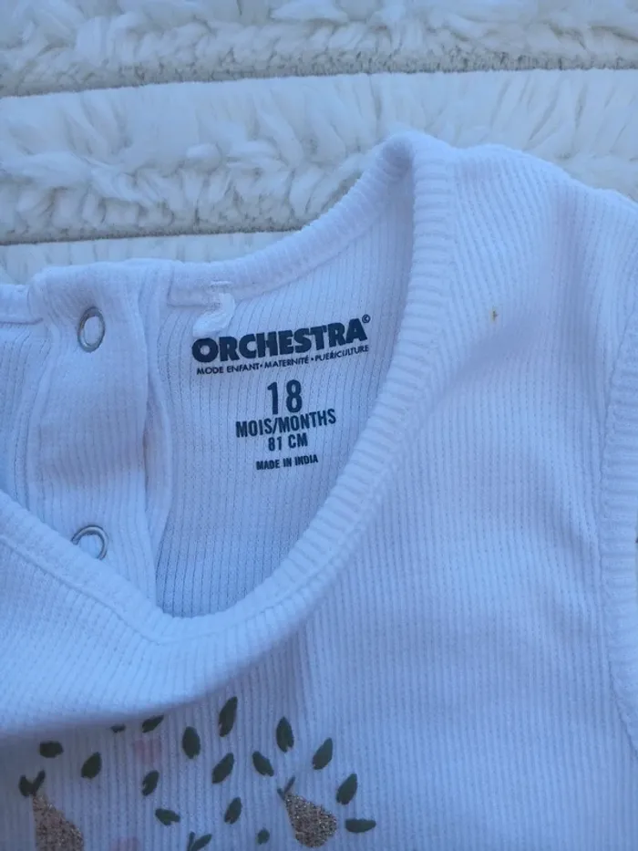 Débardeur fille orchestra - photo numéro 3