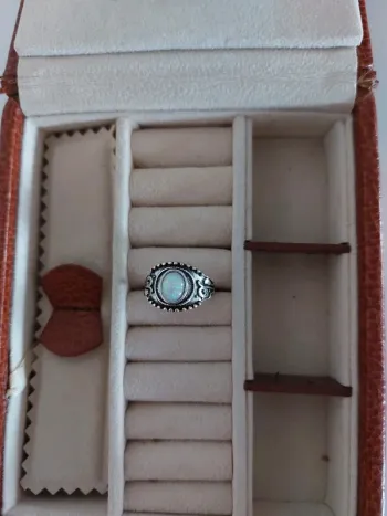 Bague style bohème imitation pierre
