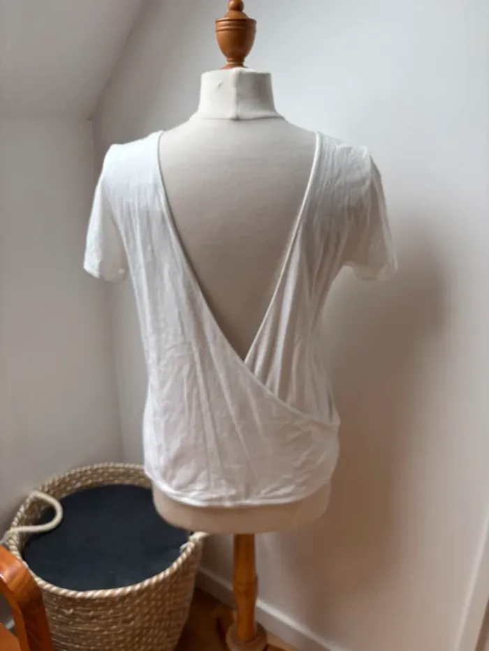 🩷 Top dos nu croisé Sézane – Taille M 🩷 - photo numéro 7