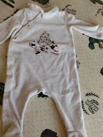 Pyjama bébé fille Sergent major Noël. Tbe