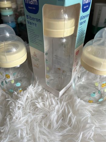 Biberon mam en verre 