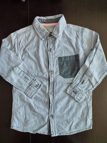 Jolie chemise 3 ans même pas peur